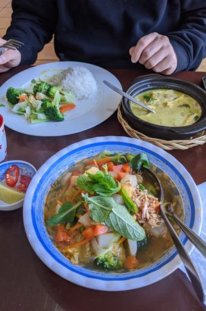 Good size portions at Hanh Phuc - Vegetarian Restaurant in Surry Hills