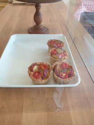 quiche at Guru Cake in Seoul