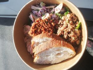 Salad box at Leafy Greens & Co in Warrenpoint