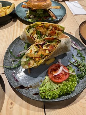 Vegan Burrito at Grill 69 in Dortmund