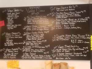 Menu at JT's Creamery and Cafe in Liverpool