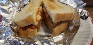 Meatball sub at JT's Creamery and Cafe in Liverpool