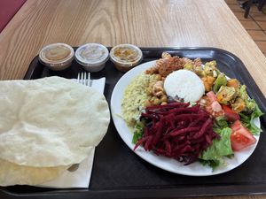   at Govinda's Vegetarian Buffet in Eugene