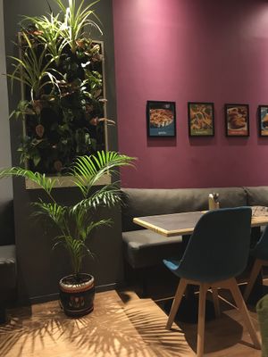 Inside the cafe  at Imagine Cafe in Mumbai