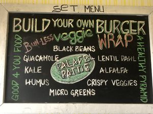 Phenomenal menu at The Sunshine Food Co in Cape Town