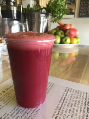 Fresh juices!!! at The Sunshine Food Co in Cape Town