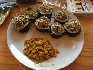 Sushi Burger  at The Sunshine Food Co in Cape Town