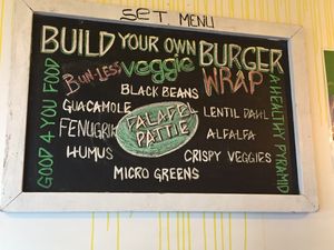 Set menu  at The Sunshine Food Co in Cape Town