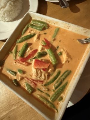 Penang curry   at Cozy Thai in State College