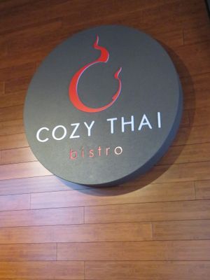 A bit higher end than I was expecting at Cozy Thai in State College