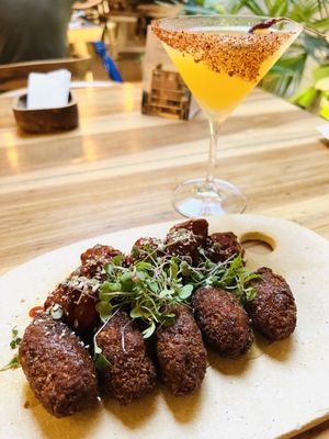 Happy chicken nuggets  at KAIME in Medellin