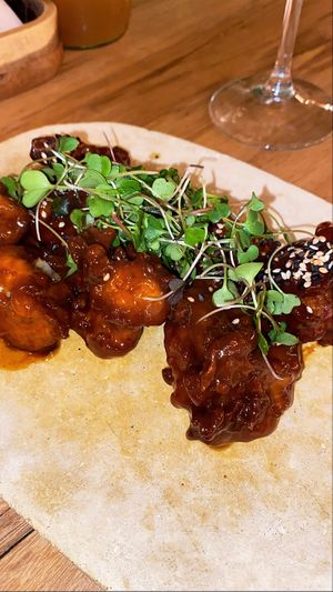 Entrada: Coliflor wings  at KAIME in Medellin