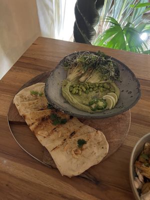 Hummus  at KAIME in Medellin