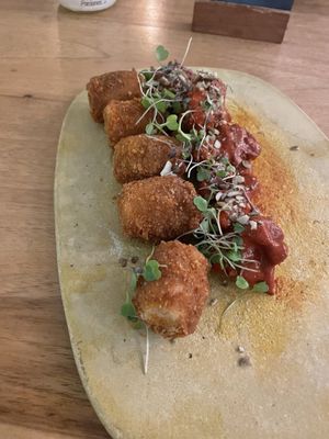 ‘Chicken’ bites  at KAIME in Medellin