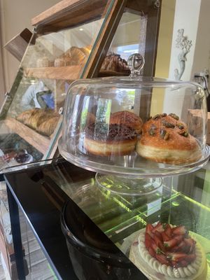 Some of the baked goods in the kaime cafe  at KAIME in Medellin