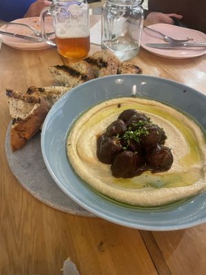 Hummus  at KAIME in Medellin