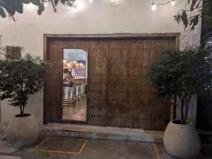 Outisde of Kaime at KAIME in Medellin