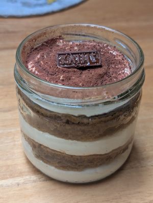 Tiramisu at KAIME in Medellin