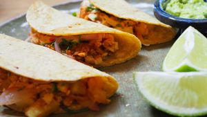 Taco  at KAIME in Medellin