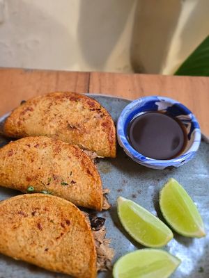 Tacos at KAIME in Medellin