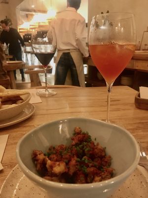 Crispetas de coliflor at KAIME in Medellin