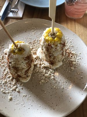 Elote  at KAIME in Medellin