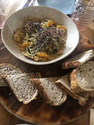 Hummus de plátano  at KAIME in Medellin