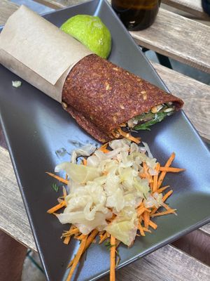 Raw wrap  at NektaR in Crete