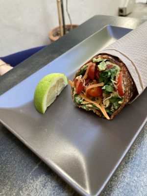 Avocado Wrap at NektaR in Crete