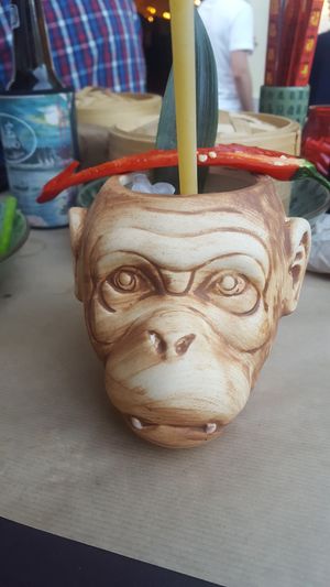 Insane in the brain cocktail at Boa-Bao in Lisbon