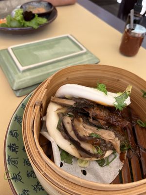 Eggplant bao  at Boa-Bao in Lisbon