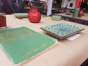 Adorable menu at Boa-Bao in Lisbon