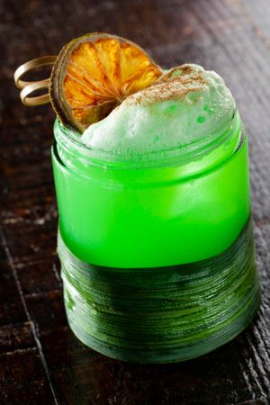 Honey Let's Pandan Cocktail at Boa-Bao in Lisbon