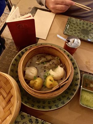Vegan Dim sum. at Boa-Bao in Lisbon