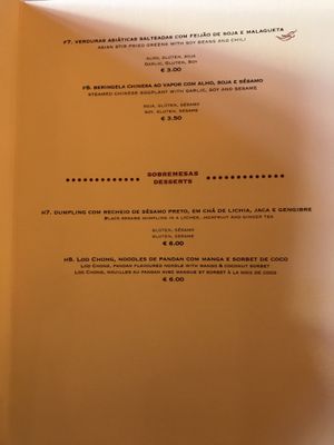 Part 3 of vegan menu at Boa-Bao in Lisbon