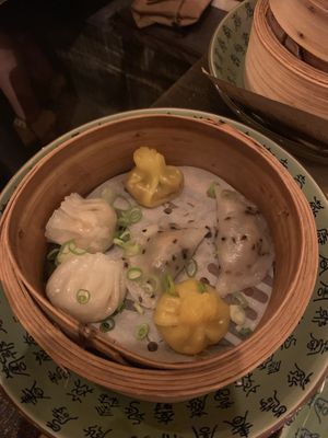 Vegan dumplings  at Boa-Bao in Lisbon