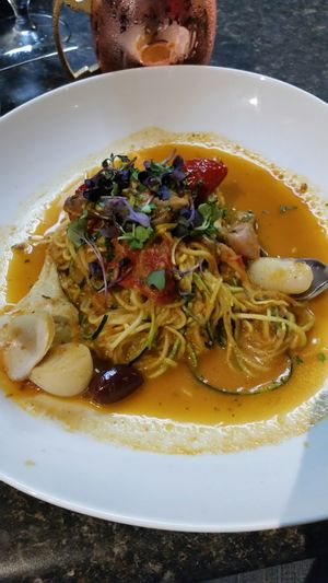Vegan "pasta" at Farm Provisions in Prescott