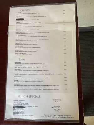 2021 menu 2 at Flavors of Asia in Rochester