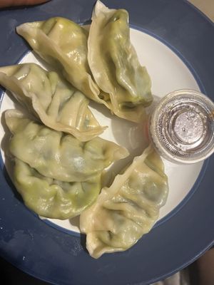Veggie Dumplings  at Flavors of Asia in Rochester