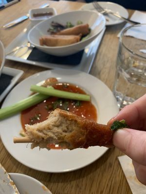 Plant chk wing #Veganuary at Green Elephant Vegetarian Bistro in Portland