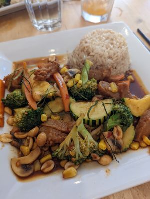  at Green Elephant Vegetarian Bistro in Portland