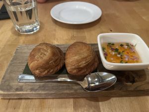   at Green Elephant Vegetarian Bistro in Portland