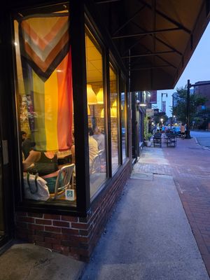 Queer friendly! at Green Elephant Vegetarian Bistro in Portland