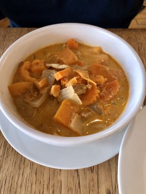 Peanut Curry  at Green Elephant Vegetarian Bistro in Portland