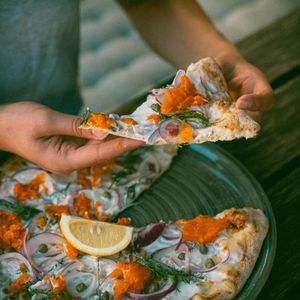   at Stripped Pizza - Claraplatz in Basel