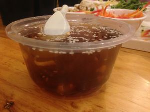 Rose Tea Jelly at Yang YiMa SiWaWa in Guiyang