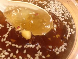 Rose Tea Jelly at Yang YiMa SiWaWa in Guiyang