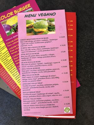new menu from 2020 at Pizza Al Taglio in Grado