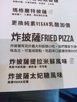 Little milk pictures for non vegan items at DACO in Kaohsiung