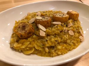 Pumpkin risotto  at DACO in Kaohsiung